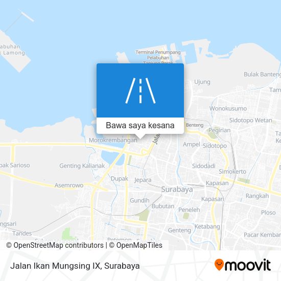 Peta Jalan Ikan Mungsing IX
