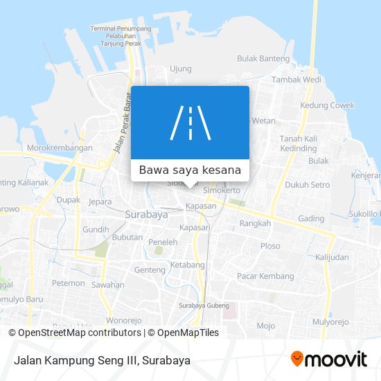 Peta Jalan Kampung Seng III