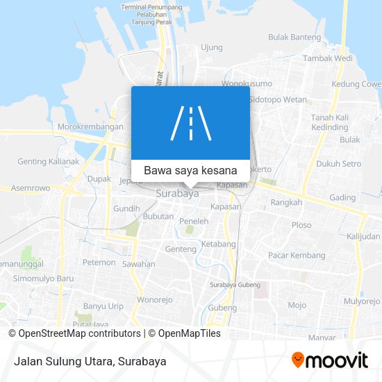 Peta Jalan Sulung Utara