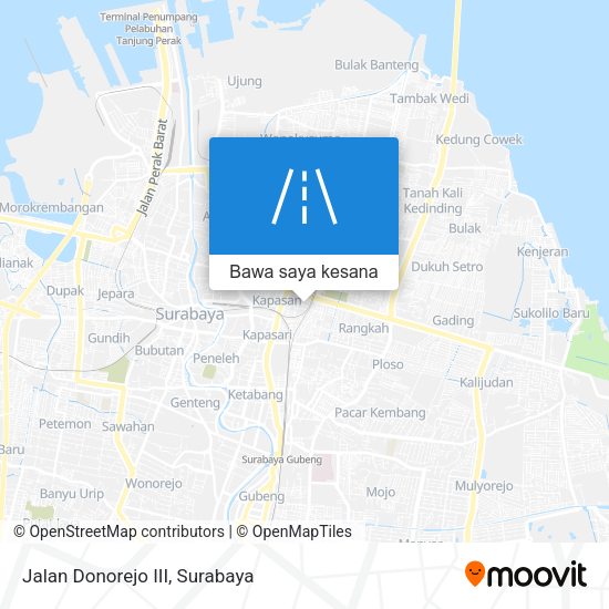 Peta Jalan Donorejo III