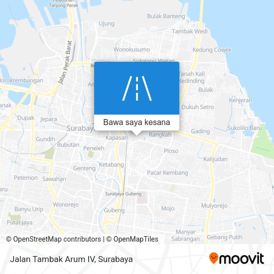 Peta Jalan Tambak Arum IV