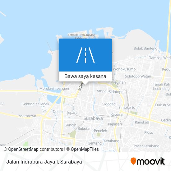 Peta Jalan Indrapura Jaya I
