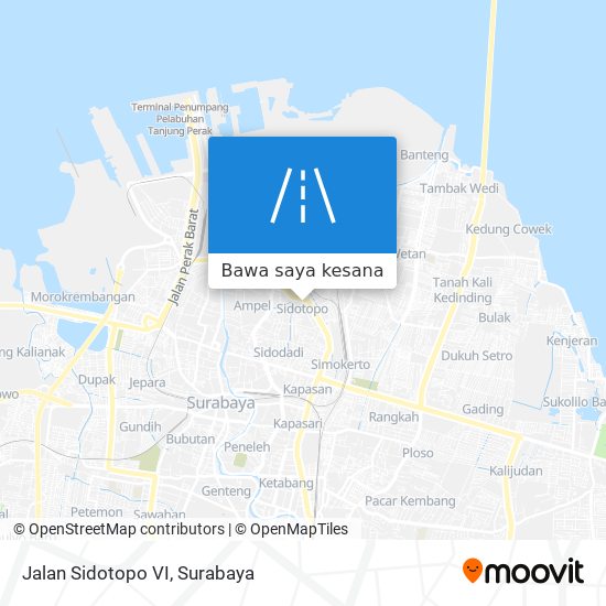 Peta Jalan Sidotopo VI