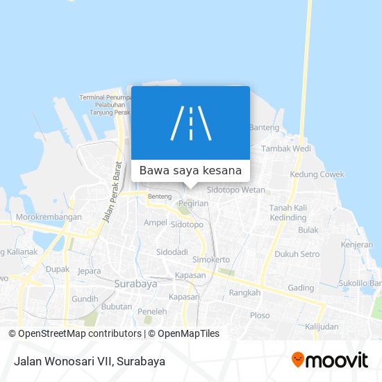 Peta Jalan Wonosari VII