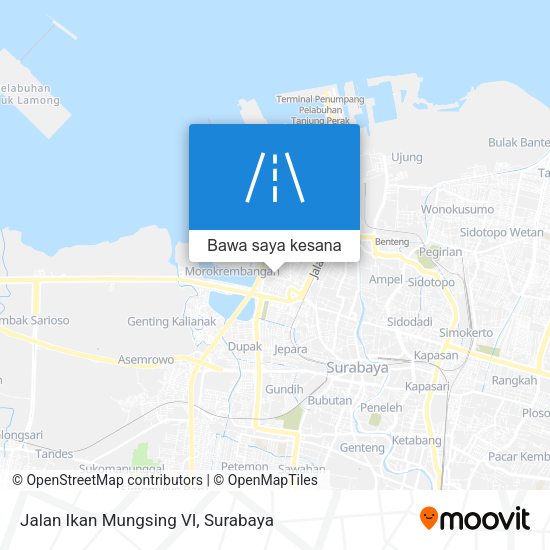 Peta Jalan Ikan Mungsing VI