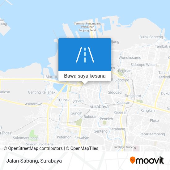 Peta Jalan Sabang