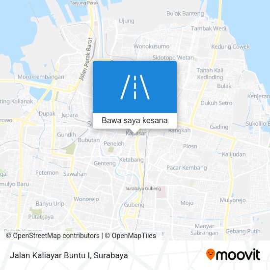 Peta Jalan Kaliayar Buntu I