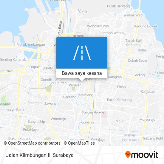 Peta Jalan Klimbungan II
