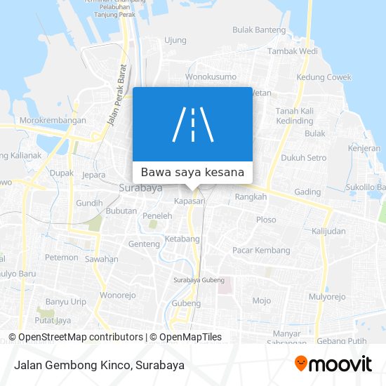 Peta Jalan Gembong Kinco