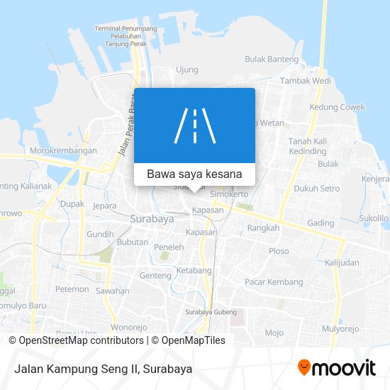 Peta Jalan Kampung Seng II