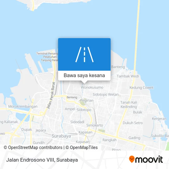 Peta Jalan Endrosono VIII