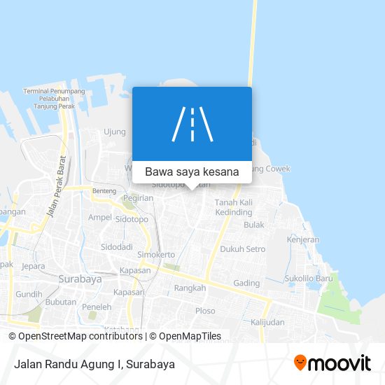 Peta Jalan Randu Agung I