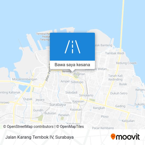 Peta Jalan Karang Tembok IV