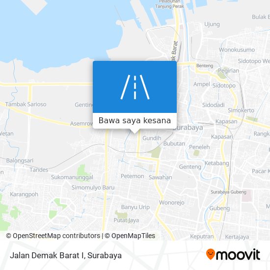 Peta Jalan Demak Barat I