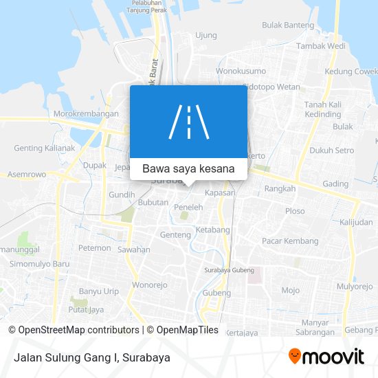 Peta Jalan Sulung Gang I