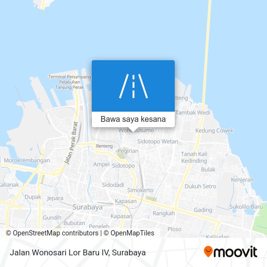 Peta Jalan Wonosari Lor Baru IV