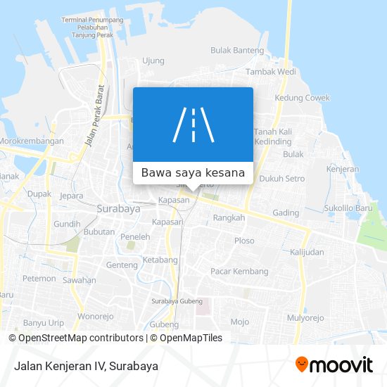 Peta Jalan Kenjeran IV