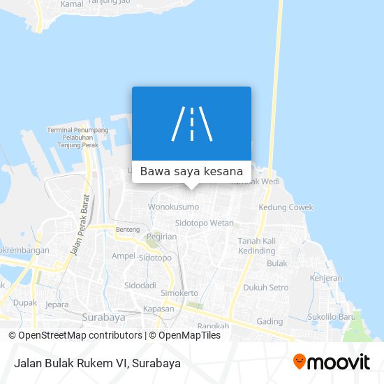 Peta Jalan Bulak Rukem VI