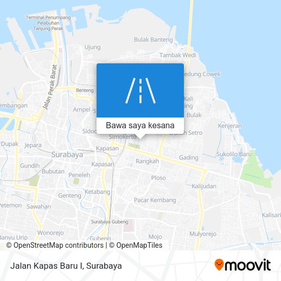 Peta Jalan Kapas Baru I