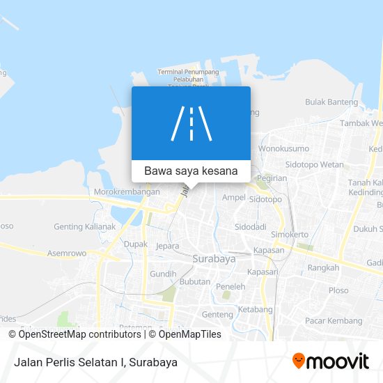 Peta Jalan Perlis Selatan I