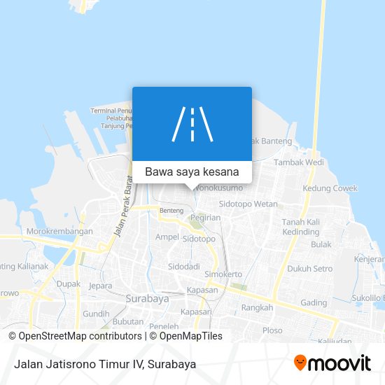 Peta Jalan Jatisrono Timur IV