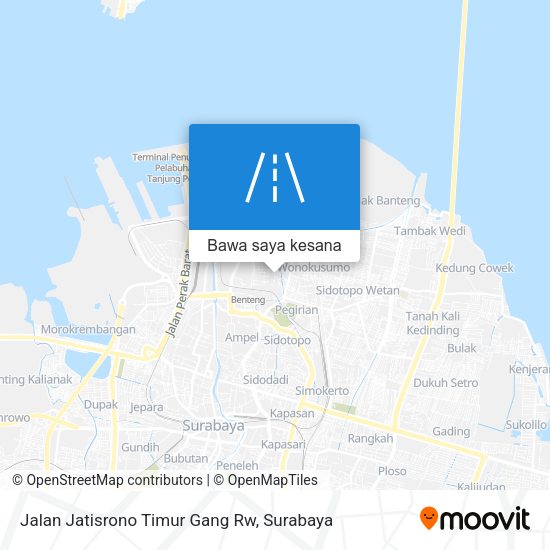 Peta Jalan Jatisrono Timur Gang Rw