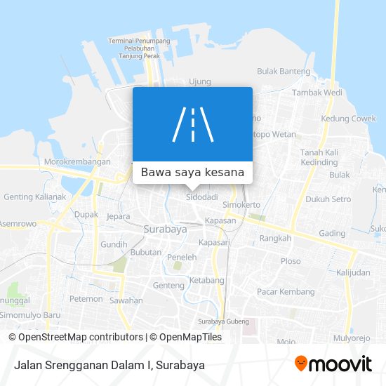 Peta Jalan Srengganan Dalam I