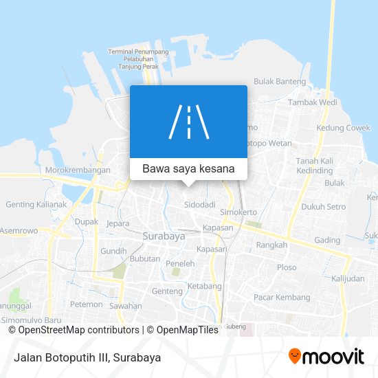 Peta Jalan Botoputih III