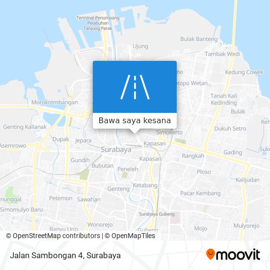 Peta Jalan Sambongan 4