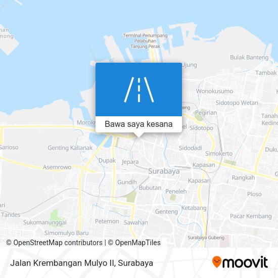 Peta Jalan Krembangan Mulyo II