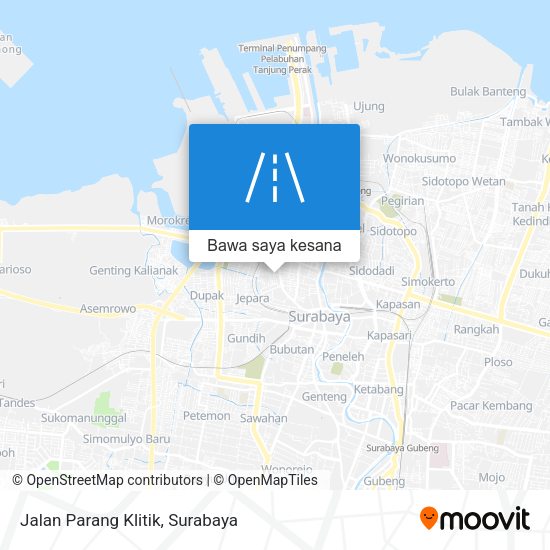Peta Jalan Parang Klitik