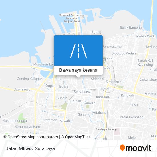 Peta Jalan Mliwis