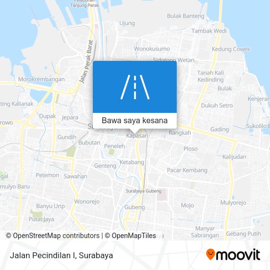 Peta Jalan Pecindilan I