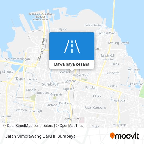 Peta Jalan Simolawang Baru II