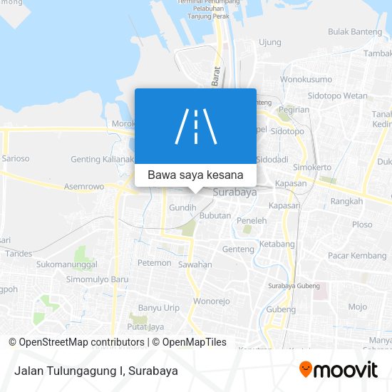 Peta Jalan Tulungagung I