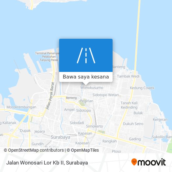 Peta Jalan Wonosari Lor Kb II