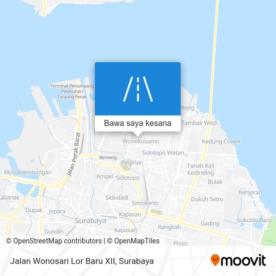 Peta Jalan Wonosari Lor Baru XII