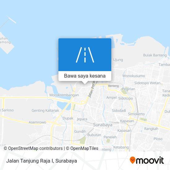 Peta Jalan Tanjung Raja I