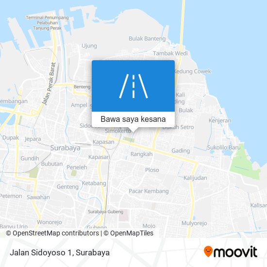 Peta Jalan Sidoyoso 1