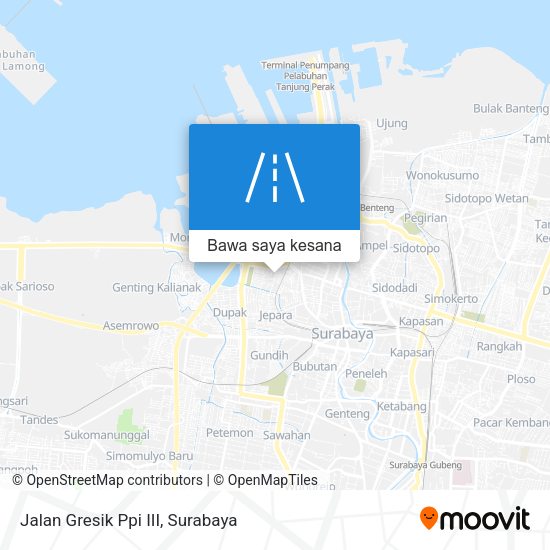 Peta Jalan Gresik Ppi III