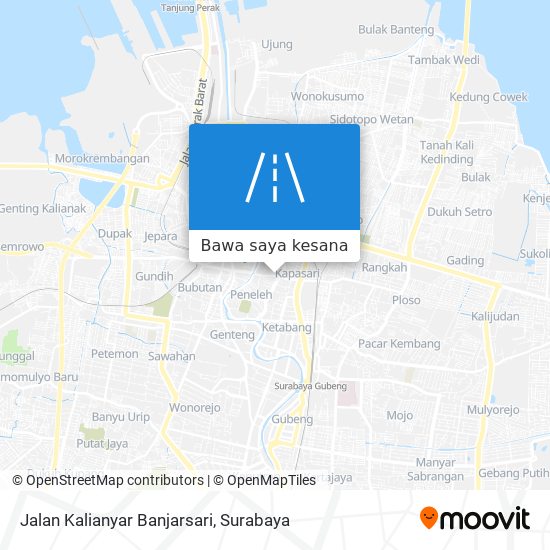 Peta Jalan Kalianyar Banjarsari