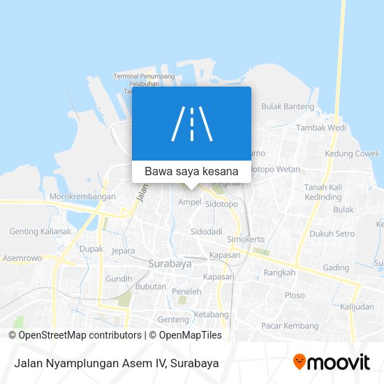 Peta Jalan Nyamplungan Asem IV