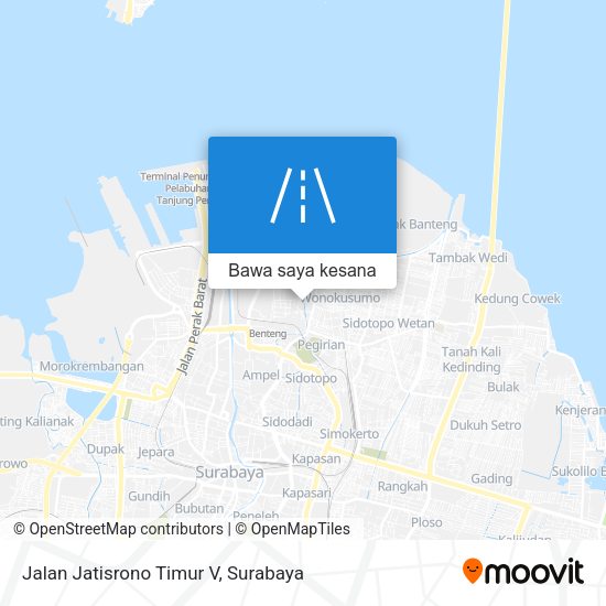Peta Jalan Jatisrono Timur V