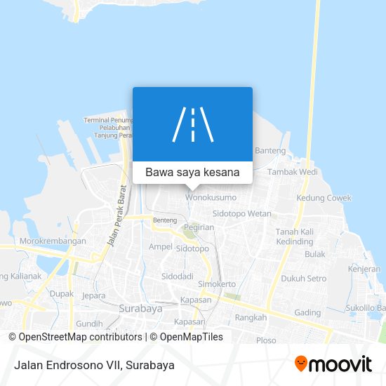 Peta Jalan Endrosono VII