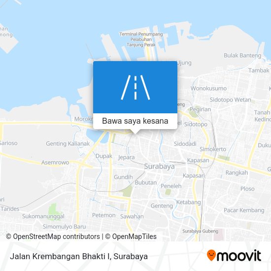 Peta Jalan Krembangan Bhakti I