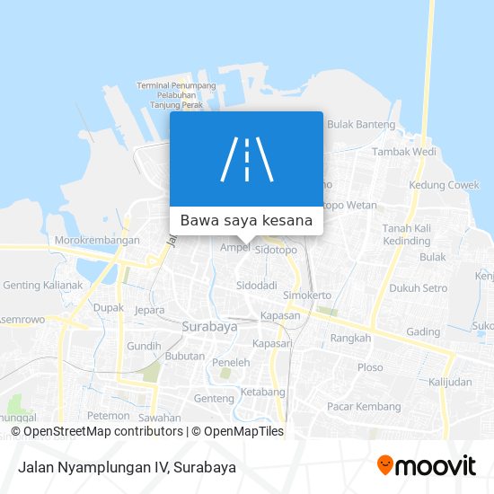 Peta Jalan Nyamplungan IV