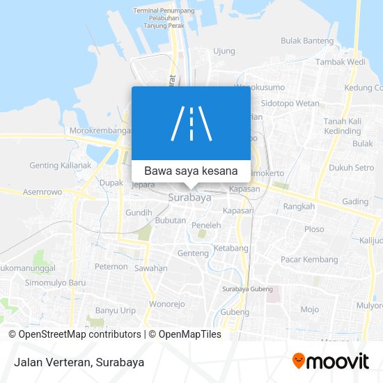 Peta Jalan Verteran