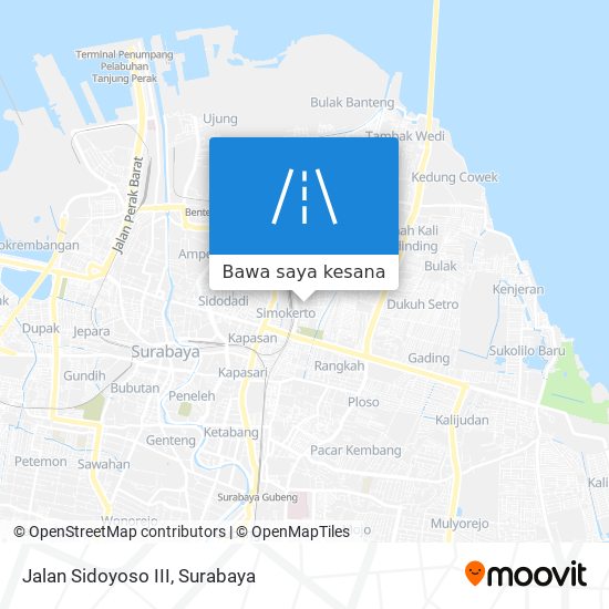 Peta Jalan Sidoyoso III