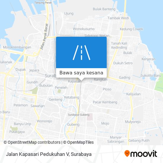 Peta Jalan Kapasari Pedukuhan V