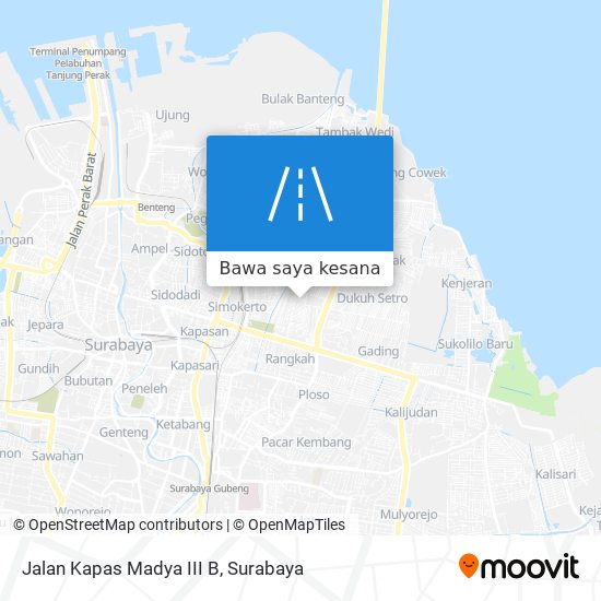 Peta Jalan Kapas Madya III B